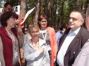 2011 VI Zjazd KGP w Piotrkowie Trybunalskim - z red Tomaszem Sakiewiczem